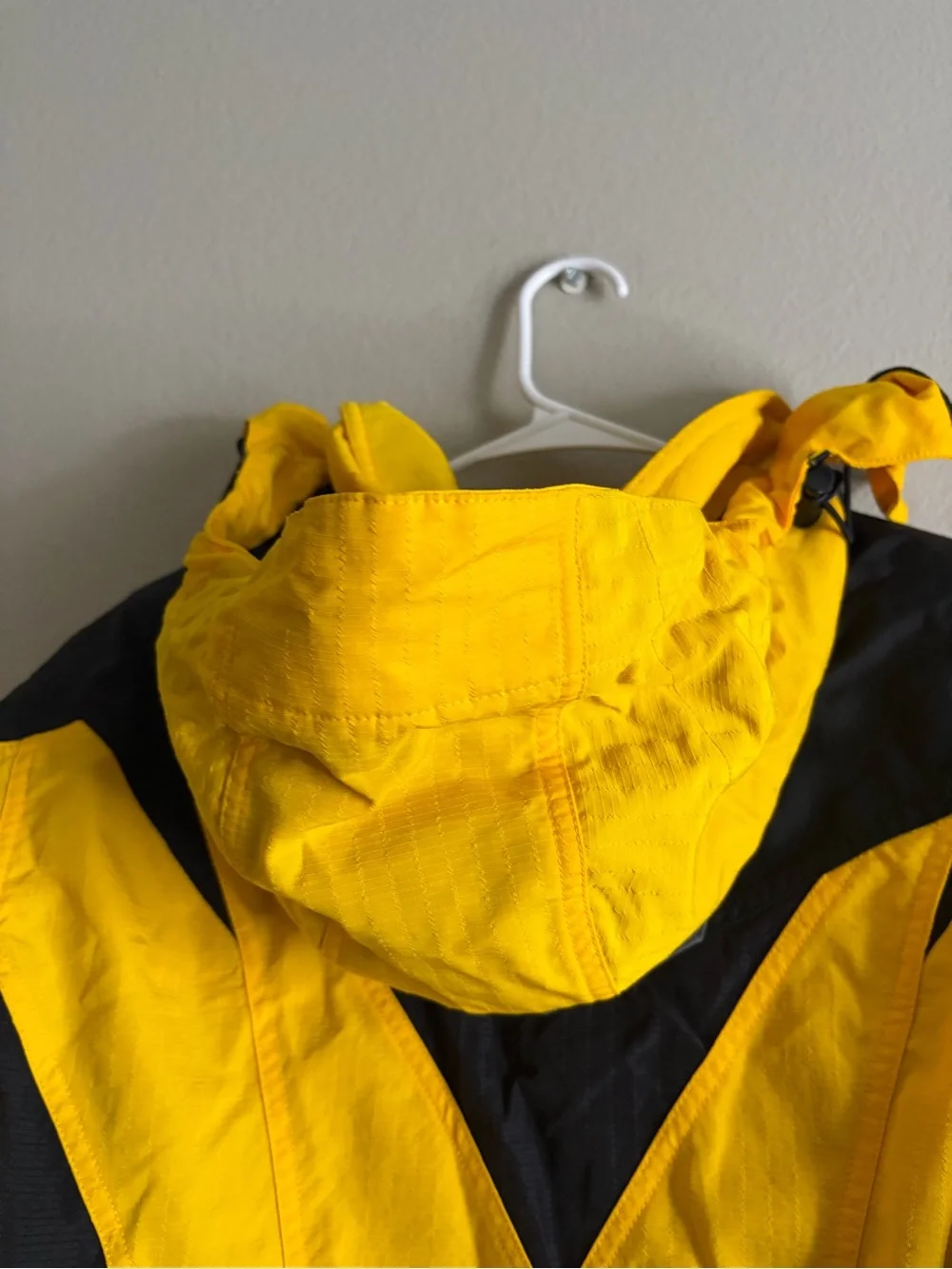 Vintage The North Face Extreme Light Ski Jacket Men's 12 Yellow Black HEAVY